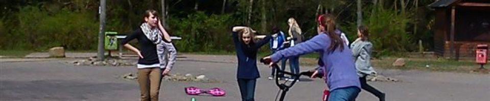 Bewegung auf dem Schulhof